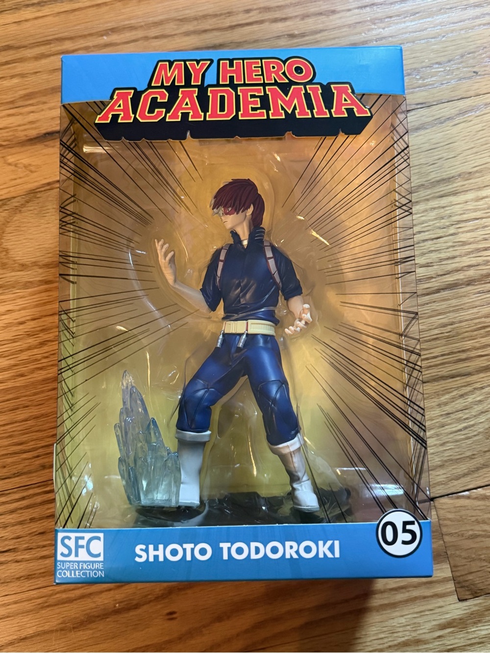 My Hero Academia Shoto Todoroki Figure - Blue/White